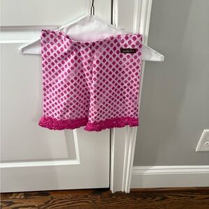Matilda Jane Fuchsia and White Patterned Shorts - Size 12
